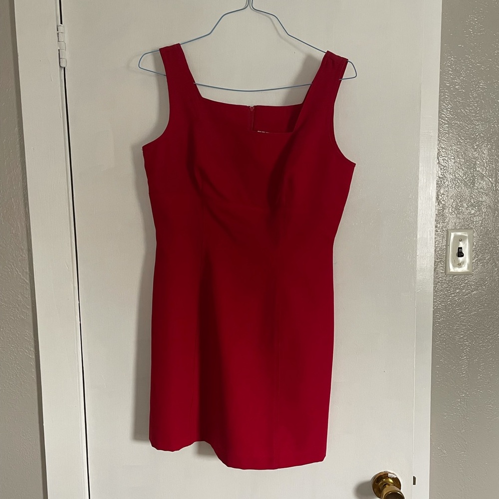 Red dress, size 11